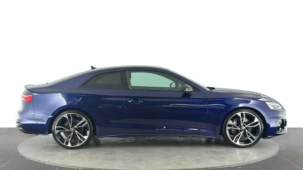 Audi A5 2.0 Tfsi 45 Black Edition Coupe S Troni KY23NFL Blue #3