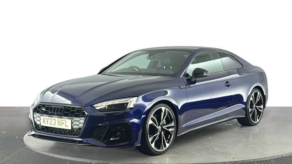 Audi A5 2.0 Tfsi 45 Black Edition Coupe S Troni Blue
