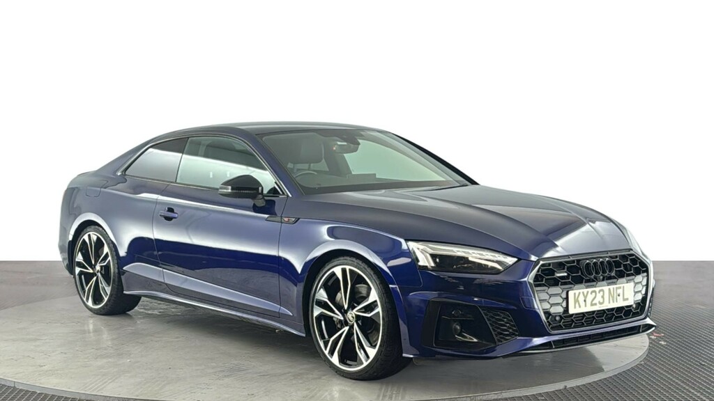 Audi A5 2.0 Tfsi 45 Black Edition Coupe S Troni KY23NFL Blue #2