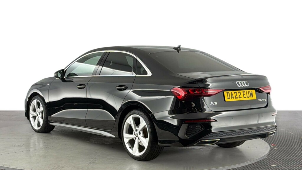 Audi A3 1.5 Tfsi 35 S Line Saloon S Tronic Euro Black #6