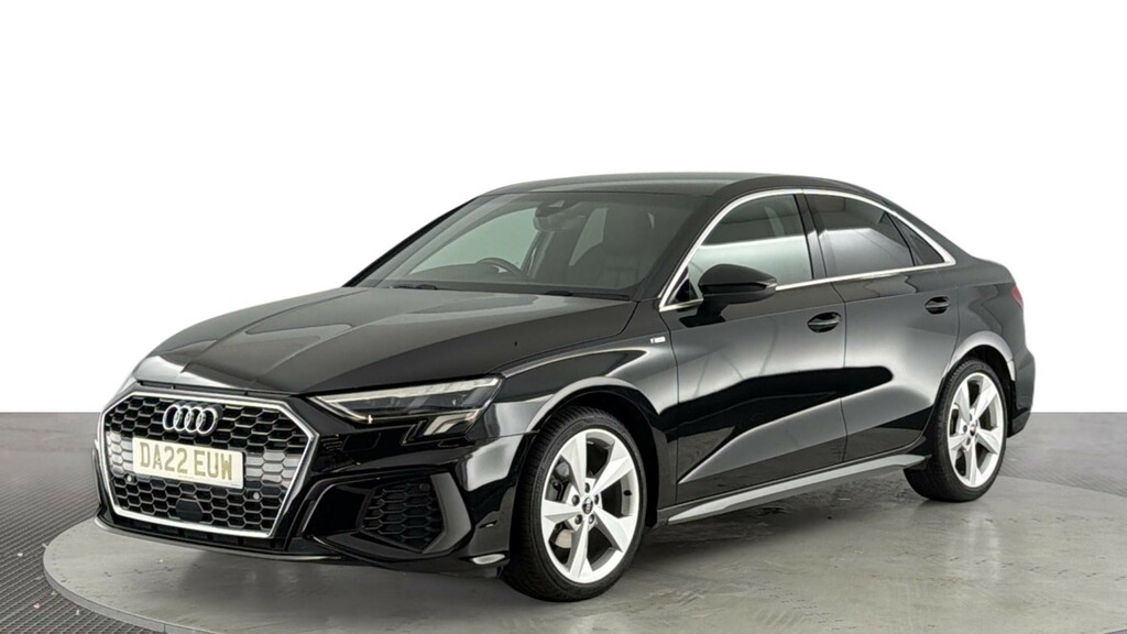 Audi A3 1.5 Tfsi 35 S Line Saloon S Tronic Euro Black