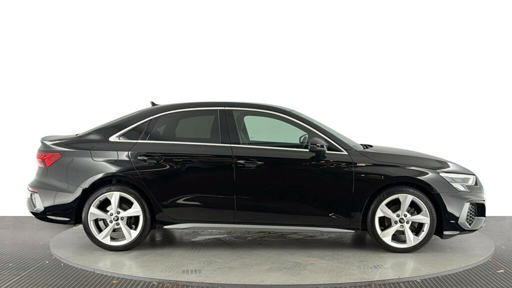 Audi A3 1.5 Tfsi 35 S Line Saloon S Tronic Euro Black #3