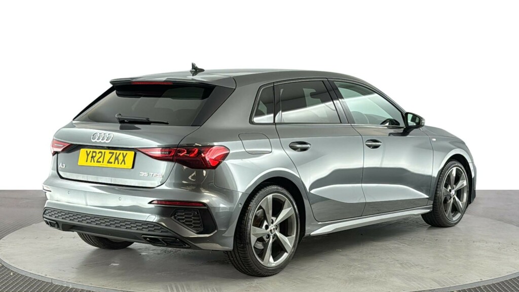 Audi A3 1.5 Tfsi 35 S Line Sportback S Tronic E YR21ZKX Grey #4