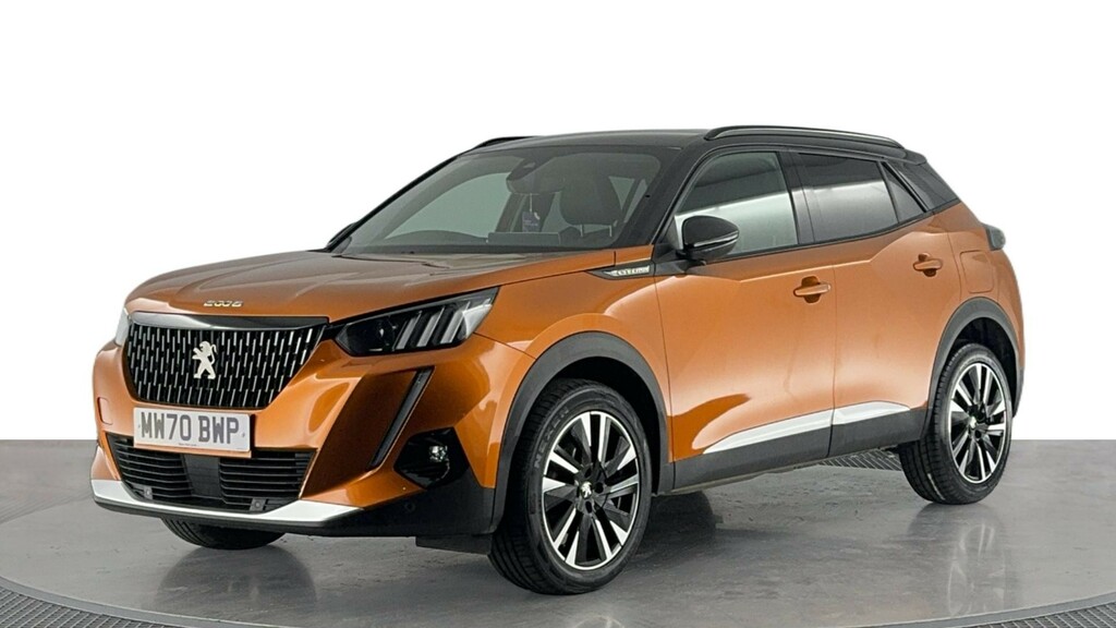 Peugeot 2008 1.2 Puretech Gt Line Suv Euro 6 Orange