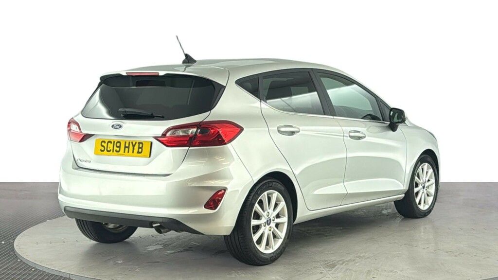 Ford Fiesta 1.0T Ecoboost Gpf Titanium Hatchback Ma SC19HYB Silver #4