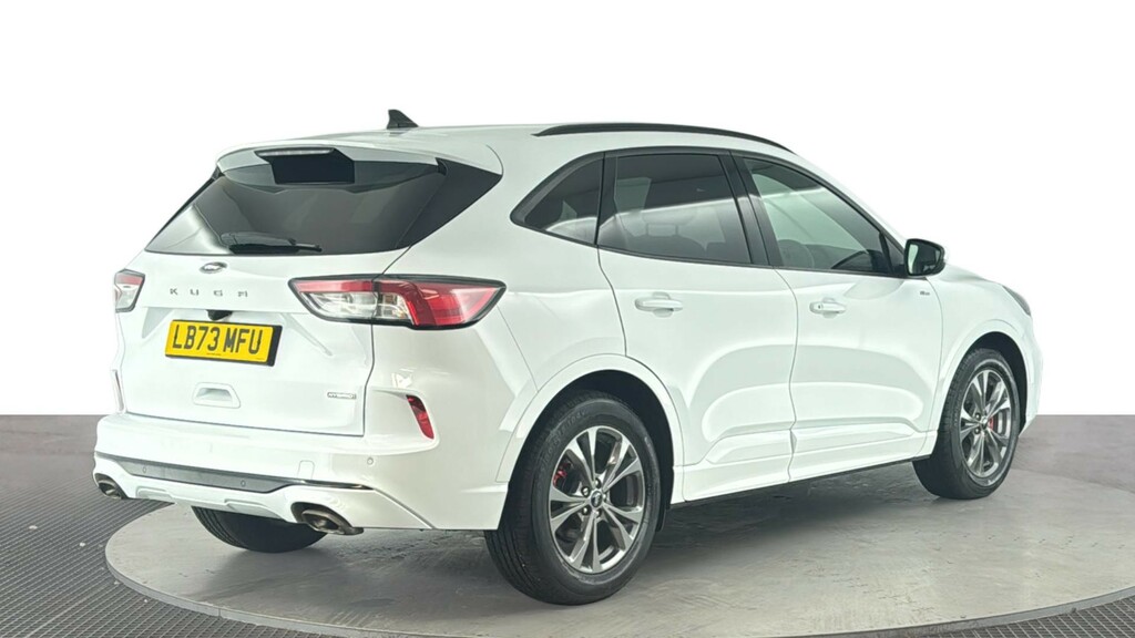 Ford Kuga 2.5H Duratec St-line Edition Suv Hybrid LB73MFU White #4