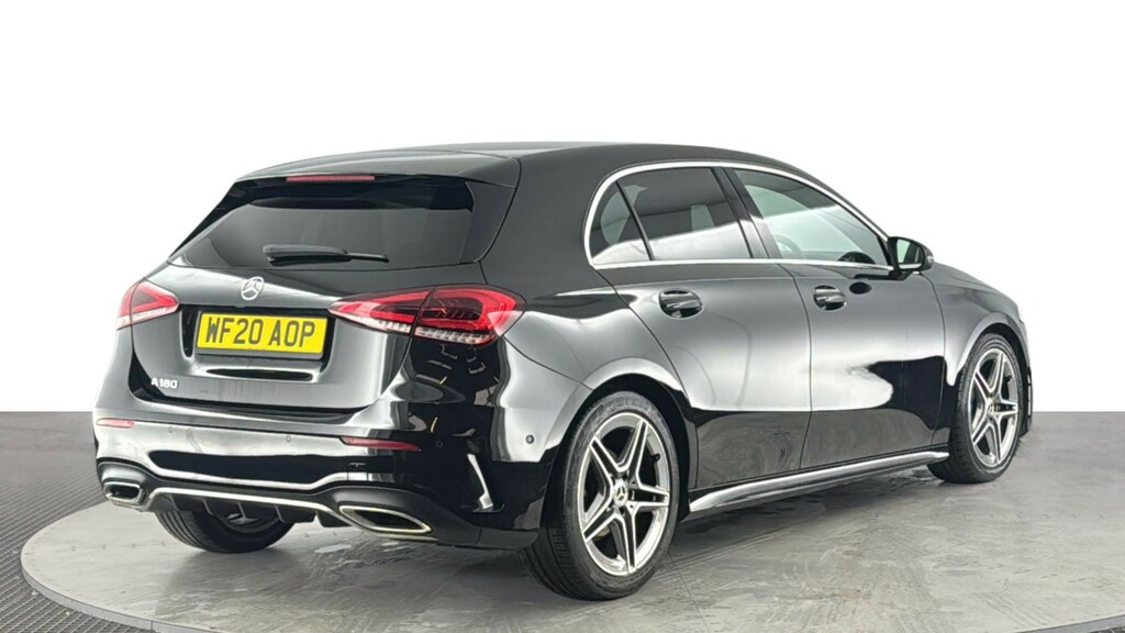 Mercedes-Benz A Class 1.3 A180 Amg Line Executive Hatchback WF20AOP Black #4