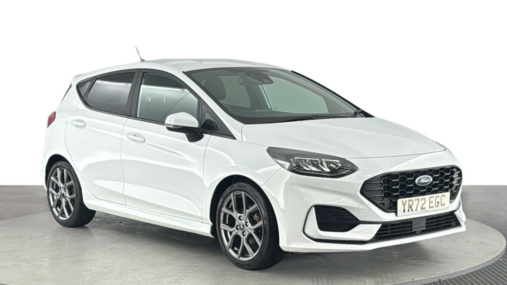 Ford Fiesta 1.0T Ecoboost Mhev St-line Edition Hatchback P YR72EGC White #2