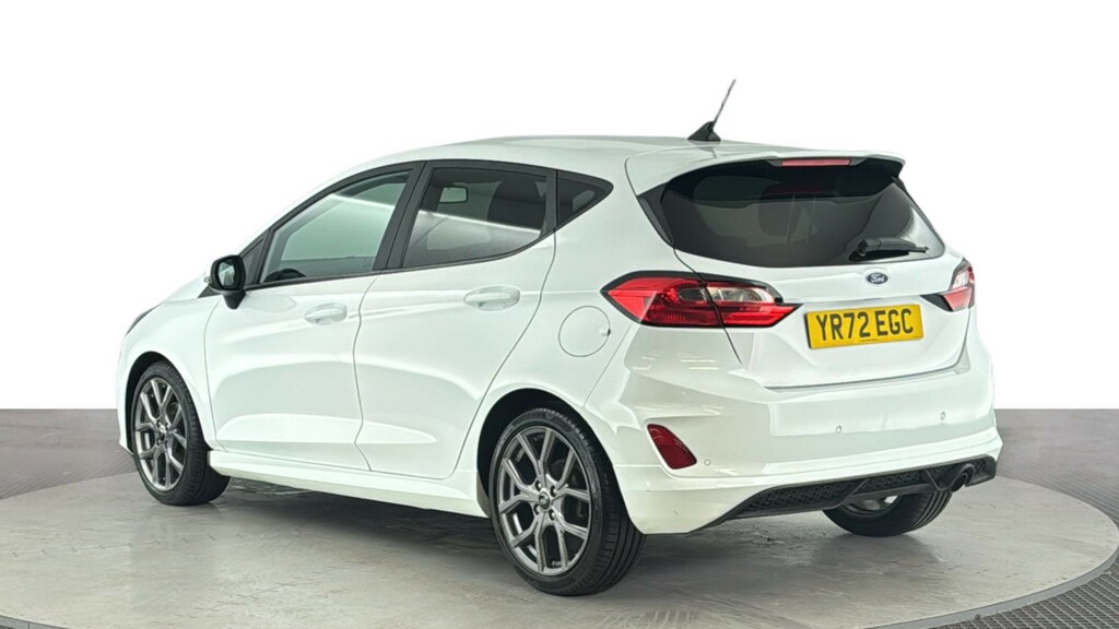 Ford Fiesta 1.0T Ecoboost Mhev St-line Edition Hatchback P YR72EGC White #6