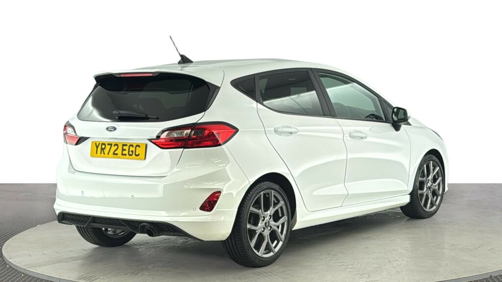 Ford Fiesta 1.0T Ecoboost Mhev St-line Edition Hatchback P YR72EGC White #4