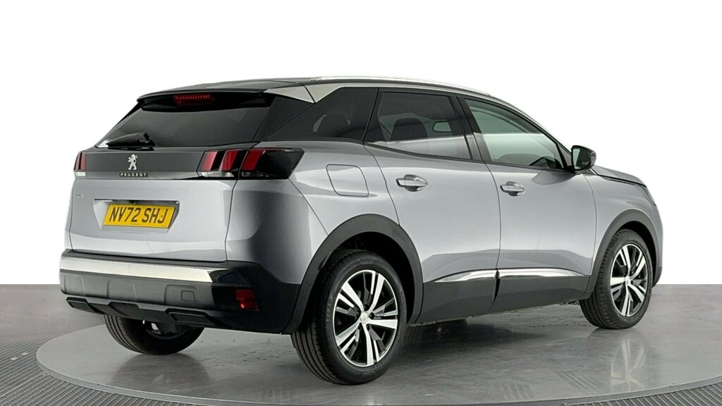 Peugeot 3008 1.2 Puretech Allure Premium Suv Manua NV72SHJ Grey #4