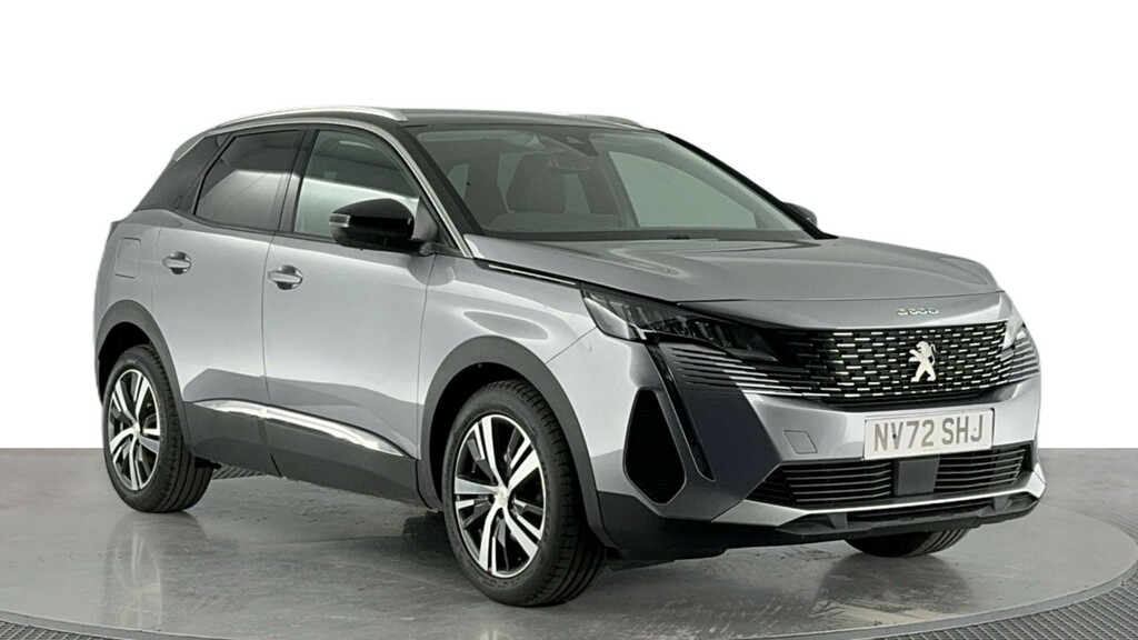 Peugeot 3008 1.2 Puretech Allure Premium Suv Manua NV72SHJ Grey #2