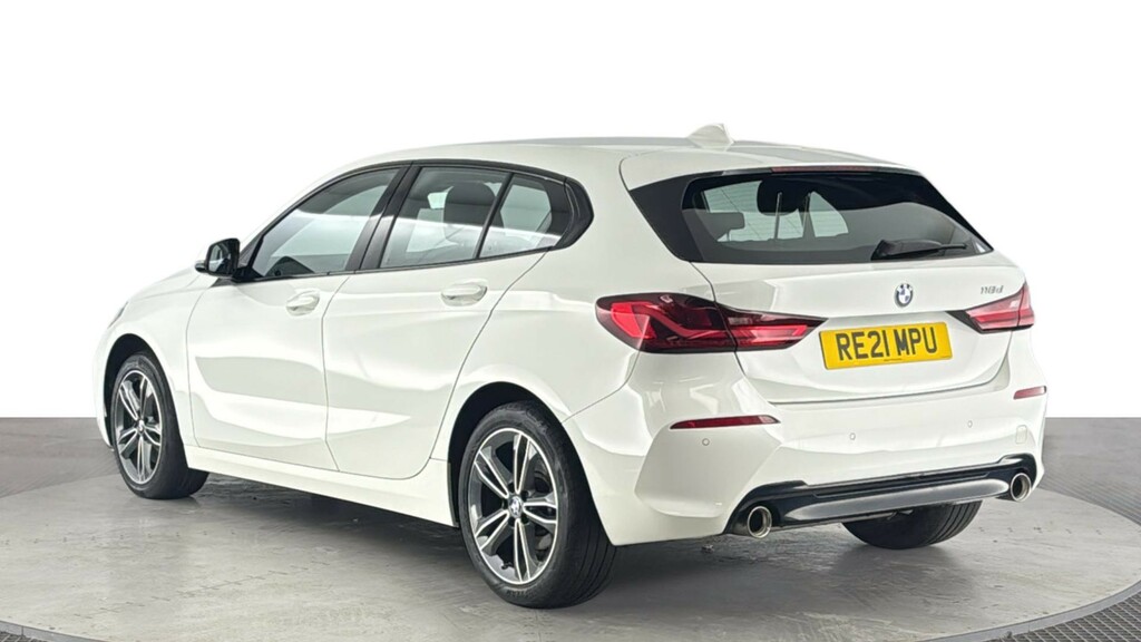 BMW 1 Series 2.0 118D Sport Lcp Hatchback E RE21MPU White #6