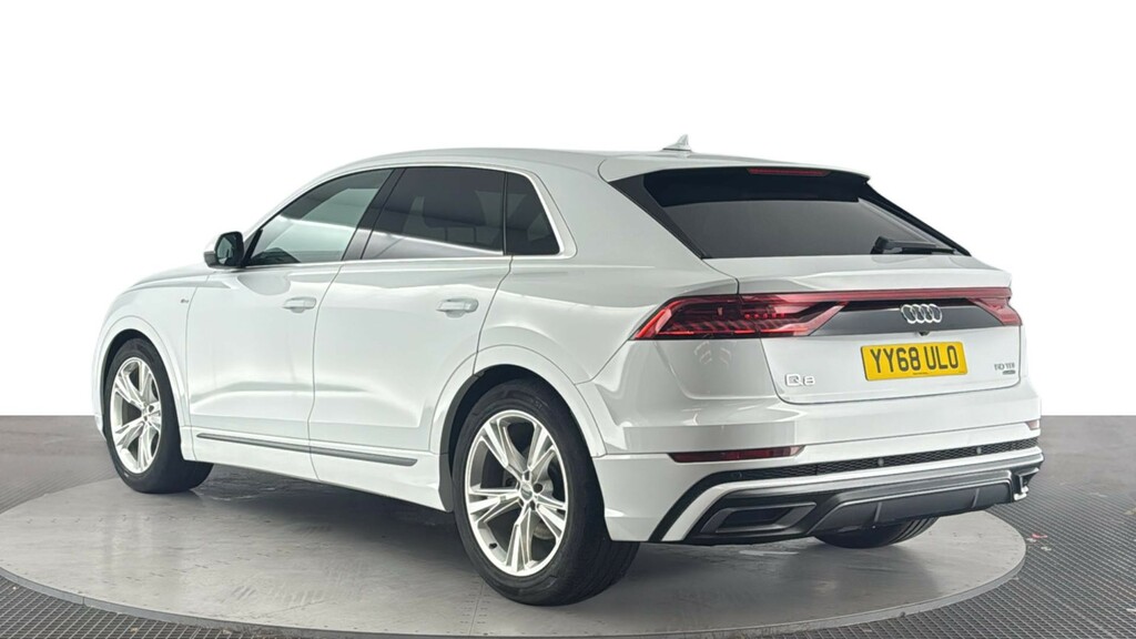 Audi Q8 3.0 Tdi V6 50 S Line Suv Tiptronic Quat YY68ULO White #6
