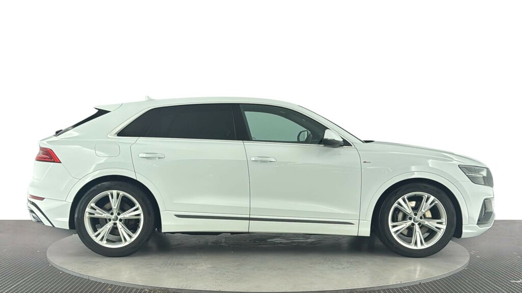 Audi Q8 3.0 Tdi V6 50 S Line Suv Tiptronic Quat YY68ULO White #3