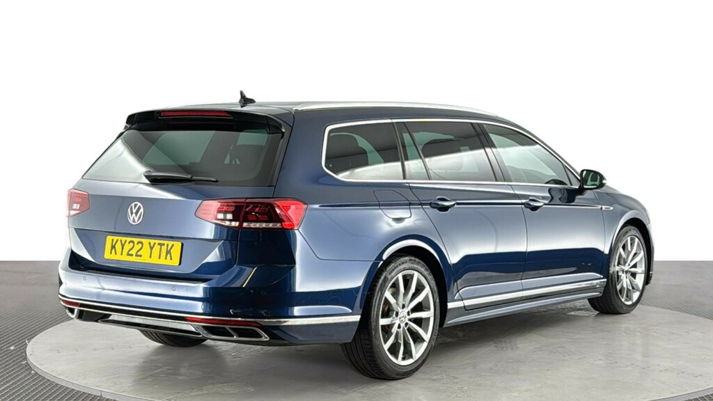 Volkswagen Passat 1.5 Tsi Evo R-line Estate Dsg Euro 6 S KY22YTK Blue #4