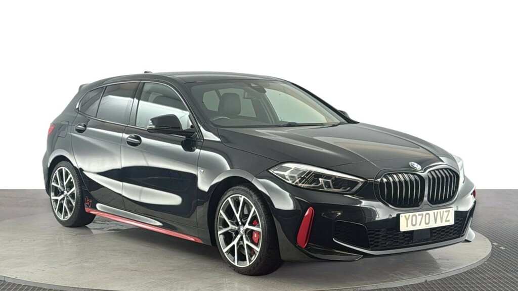 BMW 1 Series 2.0 128Ti Hatchback Euro 6 Ss YO70VVZ Black #2