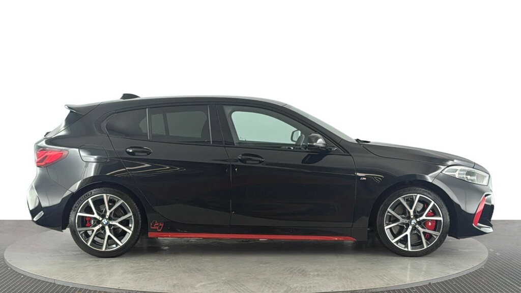 BMW 1 Series 2.0 128Ti Hatchback Euro 6 Ss YO70VVZ Black #3