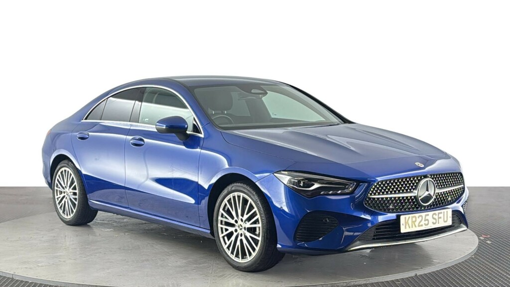 Mercedes-Benz CLA Class 1.3 Cla180h Mhev Sport Executive Coupe Petro KR25SFU Blue #2