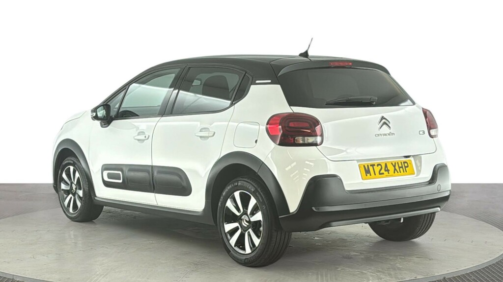 Citroen C3 1.2 Puretech Plus Hatchback Eat6 Euro 6 MT24XHP White #6