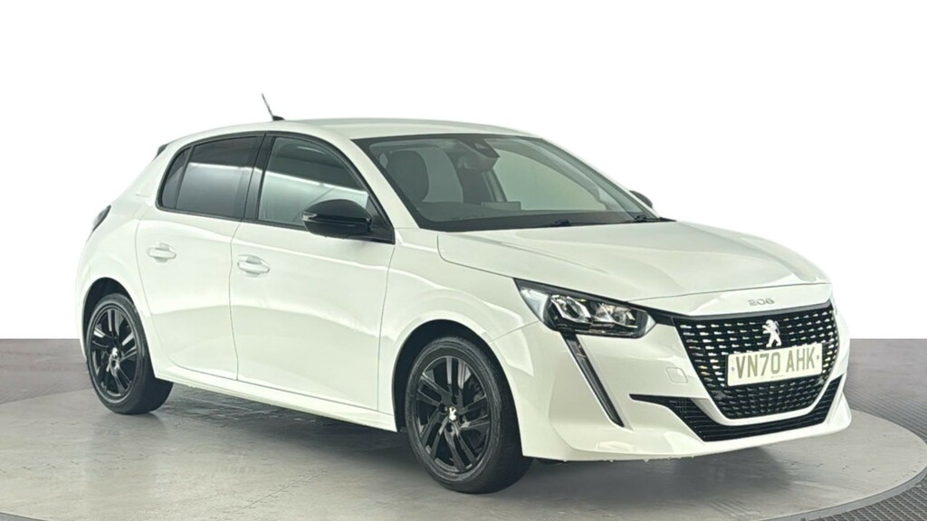 Peugeot 208 1.2 Puretech Allure Hatchback Eu VN70AHK White #2