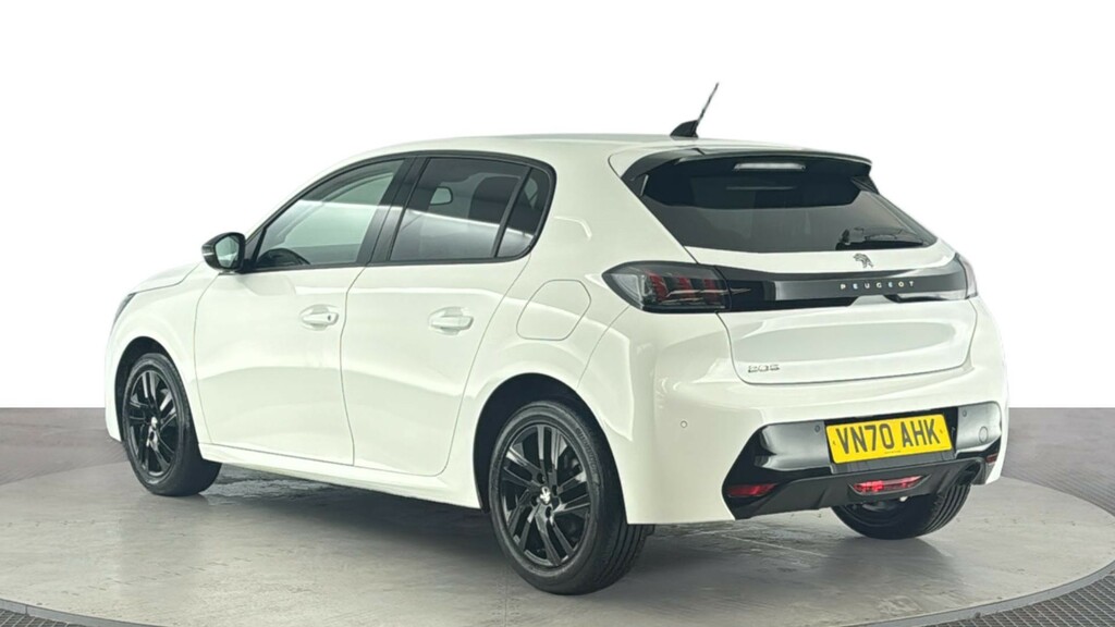 Peugeot 208 1.2 Puretech Allure Hatchback Eu VN70AHK White #6