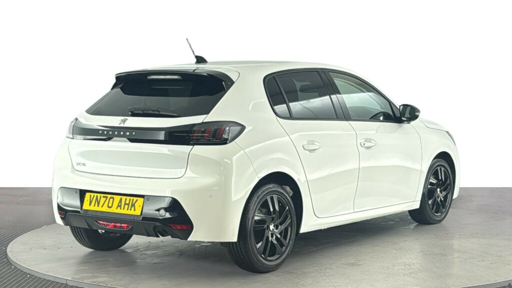 Peugeot 208 1.2 Puretech Allure Hatchback Eu VN70AHK White #4