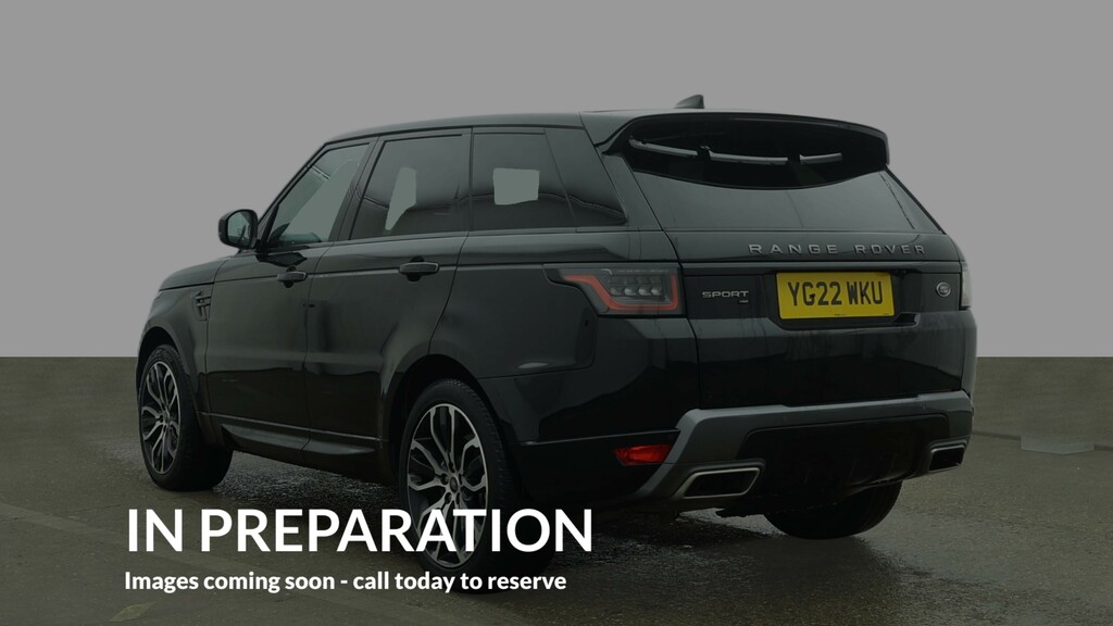 Land Rover Range Rover Sport 3.0 D250 Mhev Hse Silver Suv 4Wd E Black