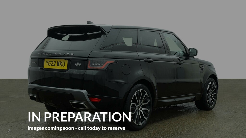 Land Rover Range Rover Sport 3.0 D250 Mhev Hse Silver Suv 4Wd E YG22WKU Black #2