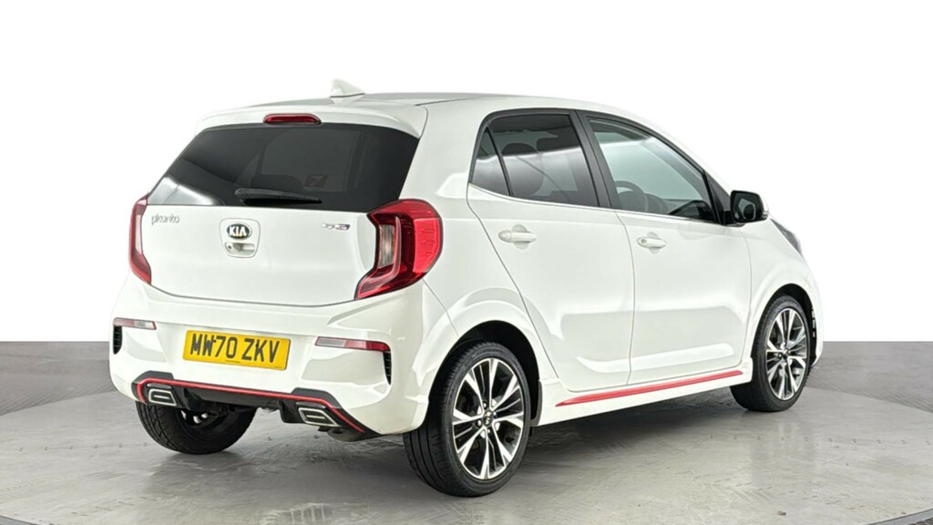 Kia Picanto 1.0 T-gdi Gt-line Hatchback Euro MW70ZKV White #4