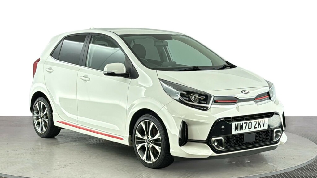 Kia Picanto 1.0 T-gdi Gt-line Hatchback Euro MW70ZKV White #2