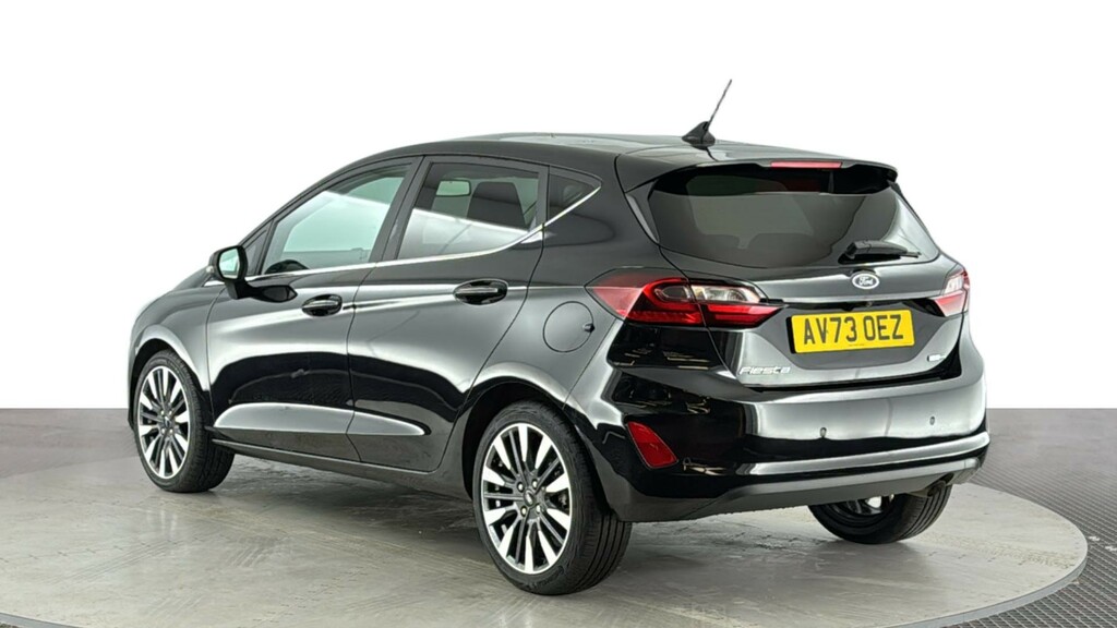 Ford Fiesta 1.0T Ecoboost Mhev Titanium X Hatchback AV73OEZ Black #6