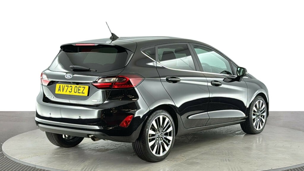 Ford Fiesta 1.0T Ecoboost Mhev Titanium X Hatchback AV73OEZ Black #4
