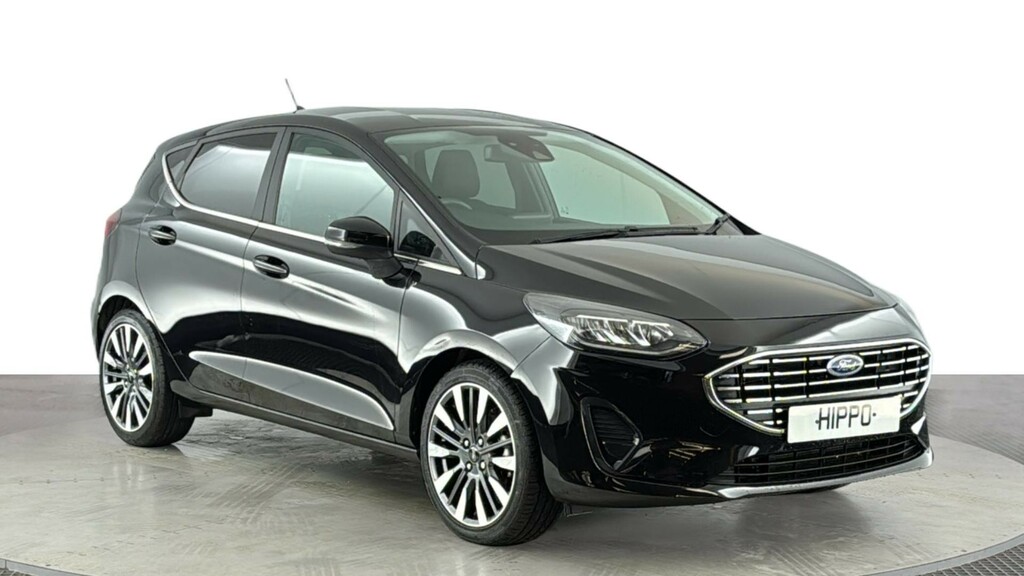 Ford Fiesta 1.0T Ecoboost Mhev Titanium X Hatchback AV73OEZ Black #2