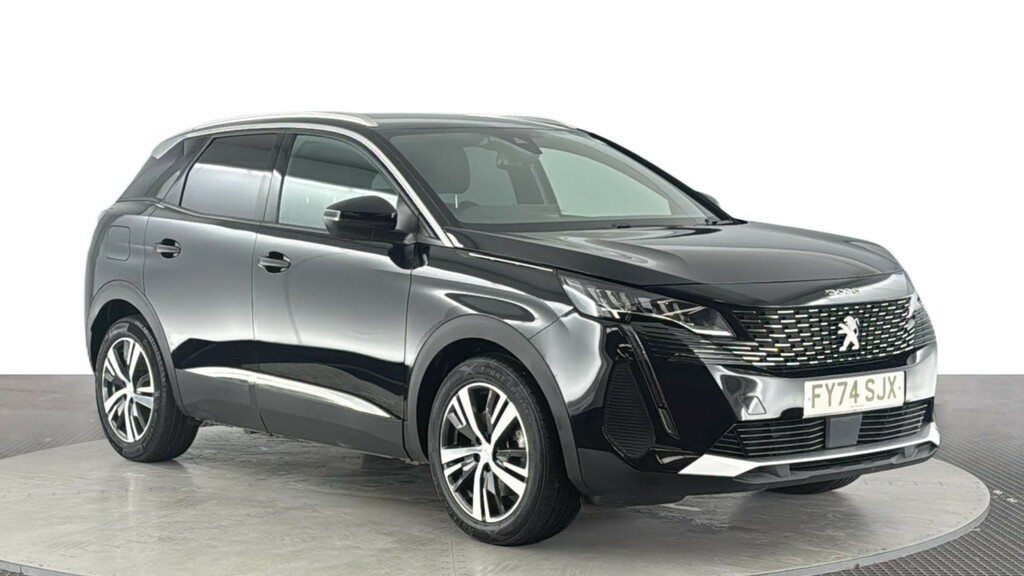 Peugeot 3008 1.6 12.4Kwh Allure Suv Plug-in Hybrid E FY74SJX Black #2