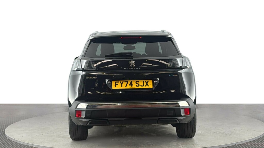 Peugeot 3008 1.6 12.4Kwh Allure Suv Plug-in Hybrid E FY74SJX Black #5