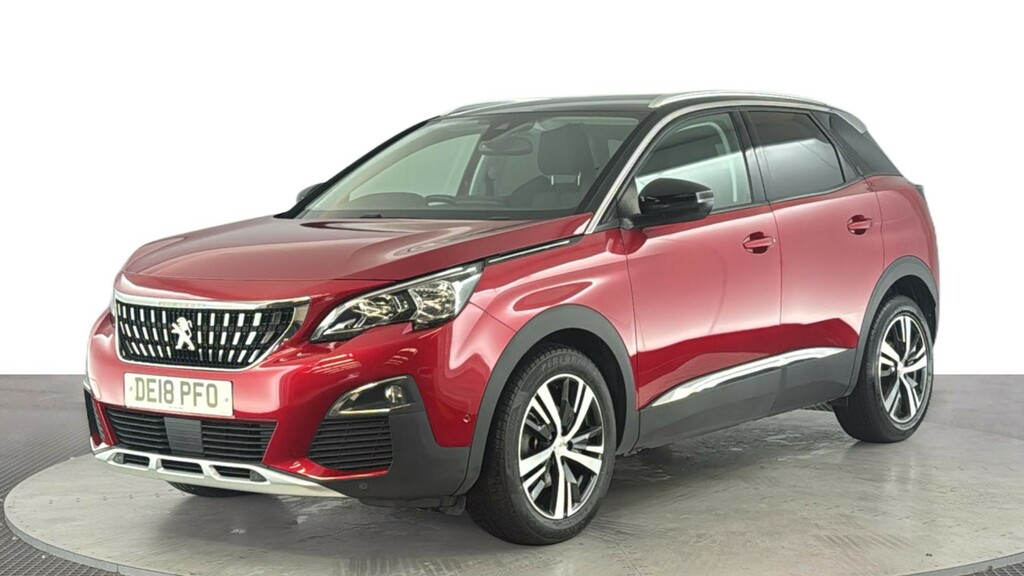 Peugeot 3008 1.6 Bluehdi Allure Suv Euro 6 S Red