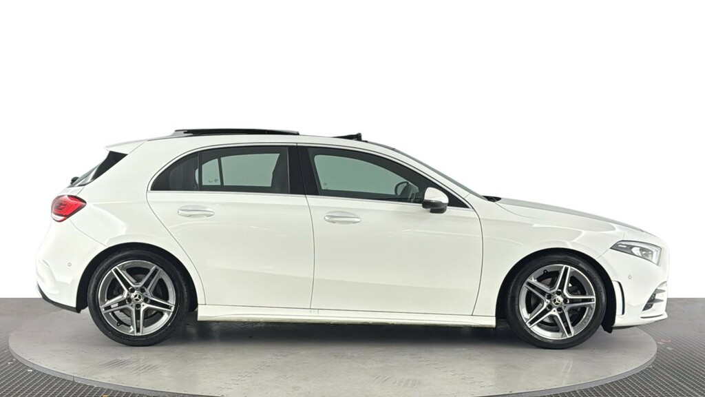 Mercedes-Benz A Class 1.3 A200 Amg Line Premium Plus Hatchback Pet MV68ODA White #3