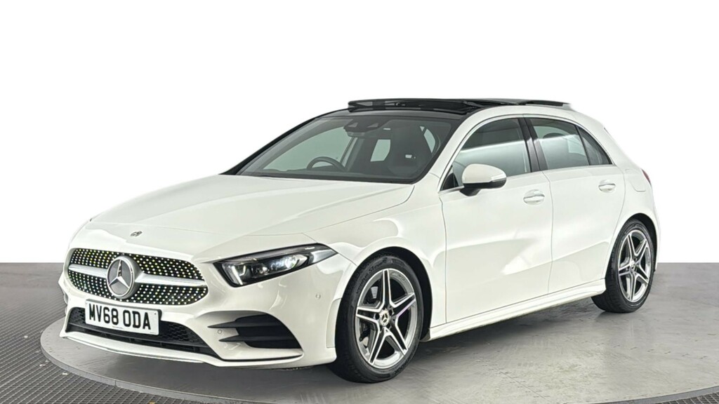 Mercedes-Benz A Class 1.3 A200 Amg Line Premium Plus Hatchback Pet White