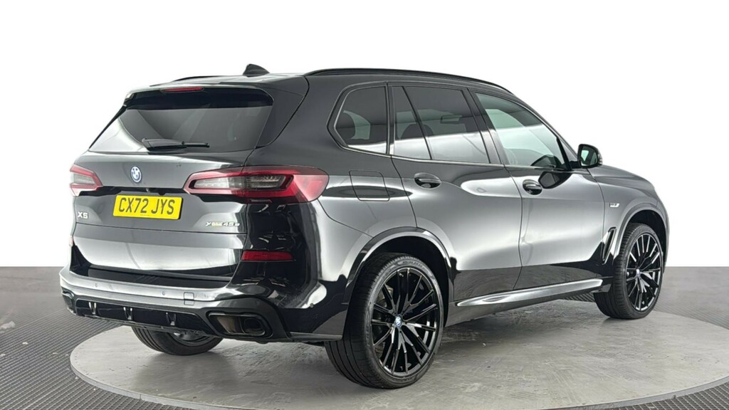 BMW X5 3.0 45E 24Kwh M Sport Suv Plug-in Hybri CX72JYS Black #4