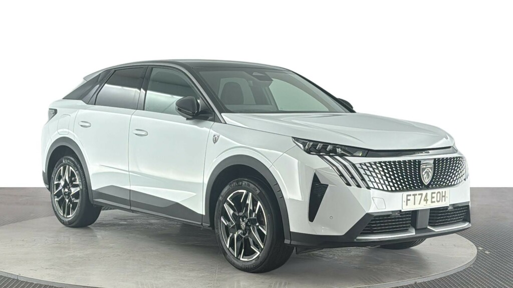 Peugeot 3008 1.2 Gt Suv Hybrid E-dsc6 Euro 6 Ss FT74EOH White #2