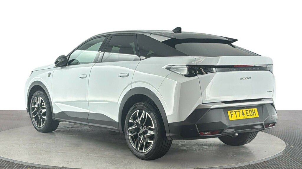 Peugeot 3008 1.2 Gt Suv Hybrid E-dsc6 Euro 6 Ss FT74EOH White #6