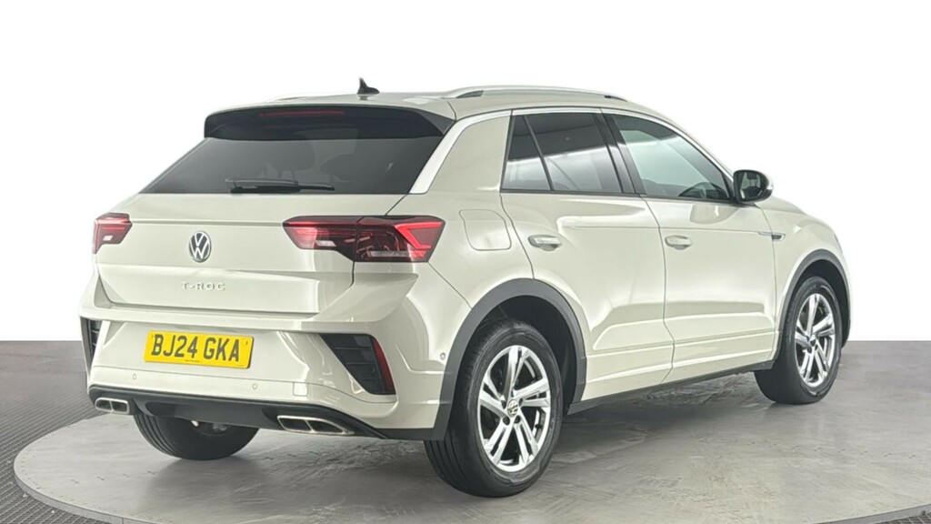 Volkswagen T-Roc 1.5 Tsi R-line Suv Dsg Euro 6 Ss 15 BJ24GKA Grey #4