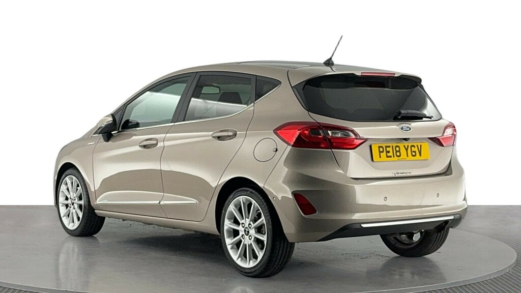 Ford Fiesta 1.0T Ecoboost Vignale Hatchback PE18YGV Beige #6