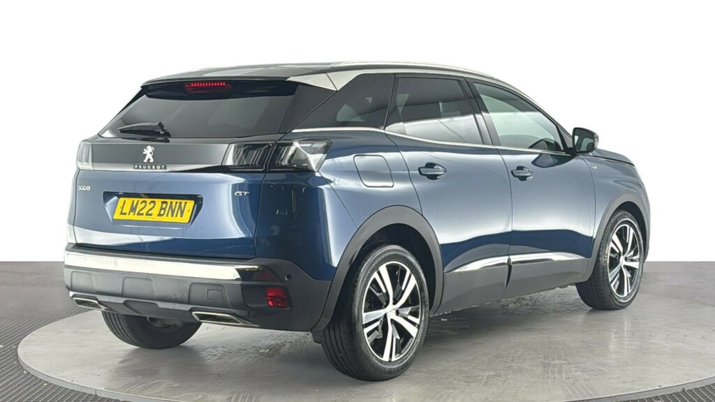 Peugeot 3008 1.2 Puretech Gt Suv Eat Euro 6 Ss 1 LM22BNN Blue #4