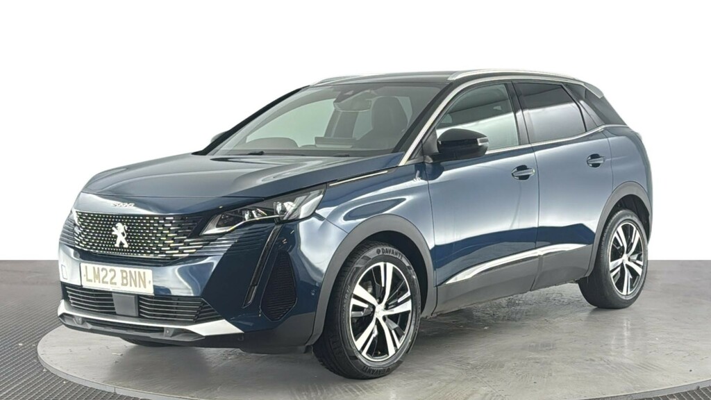 Peugeot 3008 1.2 Puretech Gt Suv Eat Euro 6 Ss 1 Blue