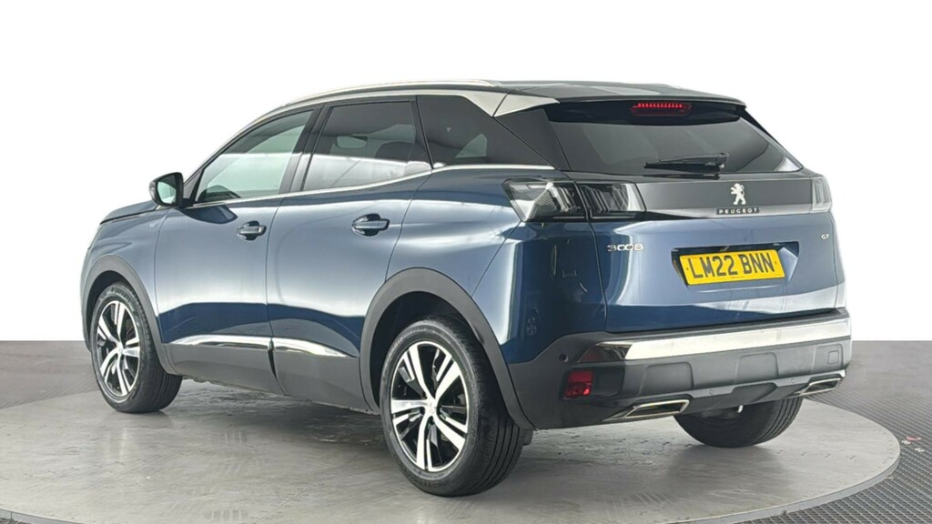 Peugeot 3008 1.2 Puretech Gt Suv Eat Euro 6 Ss 1 LM22BNN Blue #6