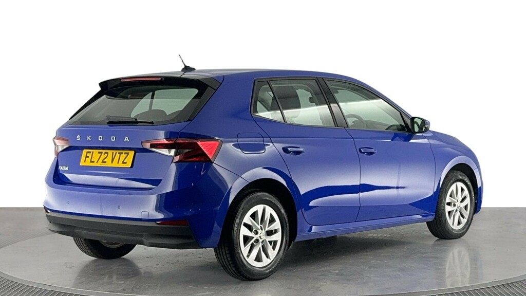 Skoda Fabia 1.0 Mpi Se Comfort Hatchback Eur FL72VTZ Blue #4