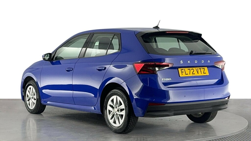 Skoda Fabia 1.0 Mpi Se Comfort Hatchback Eur FL72VTZ Blue #6