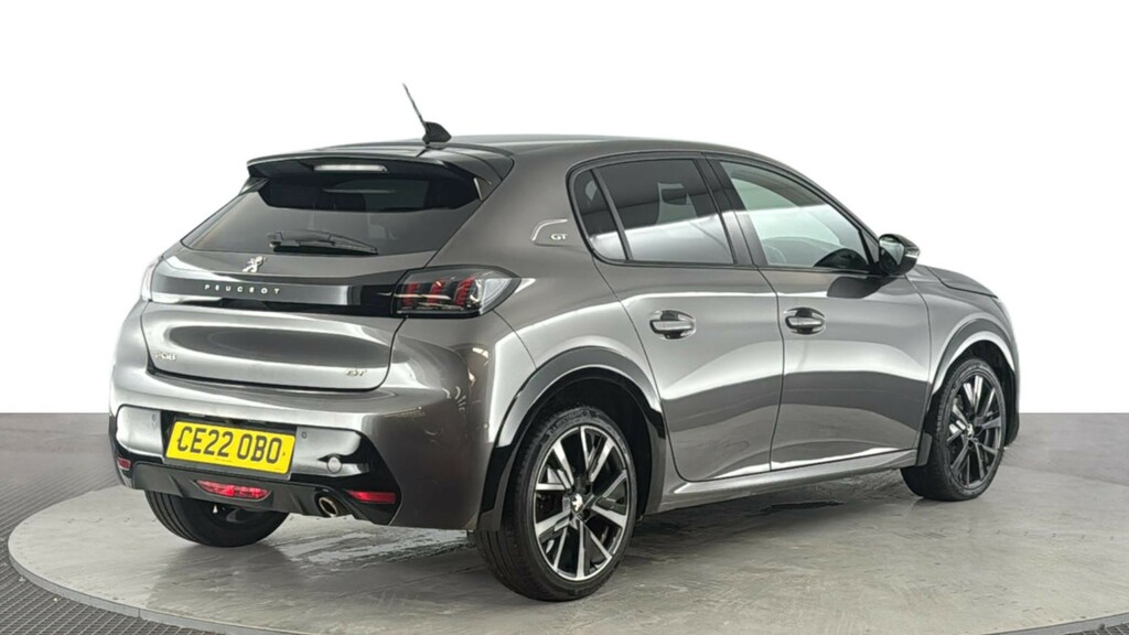 Peugeot 208 1.2 Puretech Gt Premium Hatchback Manua CE22OBO Grey #4